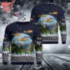 Sundre Alberta Sundre District Fire Department Christmas Ugly Sweater