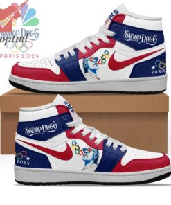 Snoop Dogg Olympic Paris 2024 Air Jordan High Top Shoes