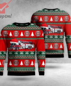 The Woodlands Texas The Woodlands Fire Department Christmas Ugly Sweater