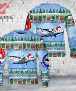 US Air Force Dornier C-146A Wolfhound Of 524th Special Operations Squadron Christmas Ugly Sweater