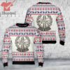 US Army Paratroopers With The 82nd Airborne Division Parachute Christmas Ugly Sweater