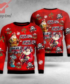 Vancouver British Columbia Vancouver Fire Department Christmas Ugly Sweater