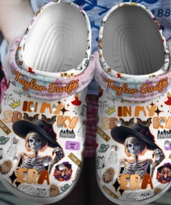 Taylor Swift Halloween The Eras Tour Crocs Clogs Shoes