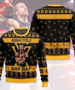 Adam Cole Bay Bay Ugly Christmas Sweater