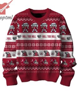 Alabama Crimson Tide Roll Tide Roll Ugly Christmas Sweater