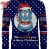 Beauty And The Beast Merry Beastmas Ugly Christmas Sweater