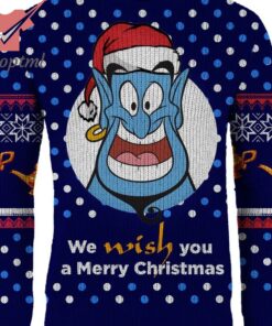 Aladdin We wish you a Merry Christmas Ugly Christmas Sweater