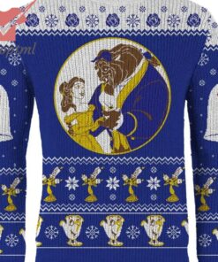 Beauty And The Beast Merry Beastmas Ugly Christmas Sweater