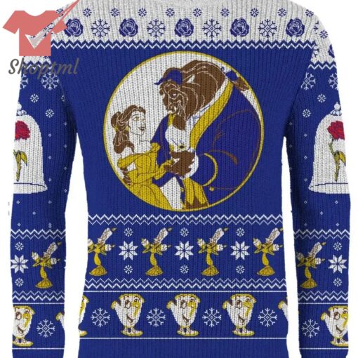 Beauty And The Beast Merry Beastmas Ugly Christmas Sweater