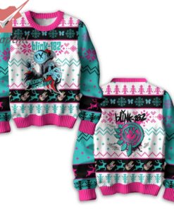 Blink-182 Shocking Disturbing Ugly Christmas Sweater