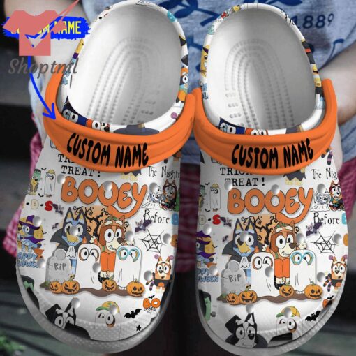 Booey Halloween Custom Name Crocs Clogs Shoes