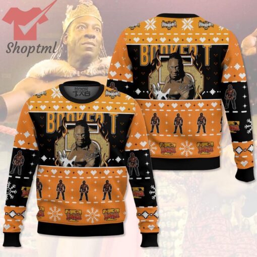 Booker T Ugly Christmas Sweater