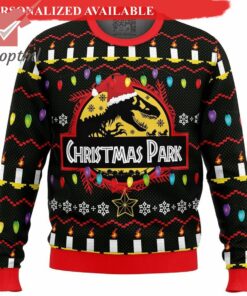 Christmas Park Jurassic Parks Ugly Christmas Sweater