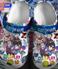 Coldplay Personalized Crocs Clogs Shoes