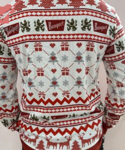 coors light banquet beer ugly christmas sweater 2 vNklN