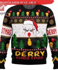 Derry Christmas Welcome to Derrys Ugly Christmas Sweater