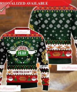 Friend Movie Central Perk Ugly Christmas Sweater