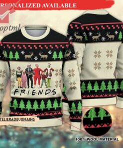 Funny Friends Movies Ugly Christmas Sweater