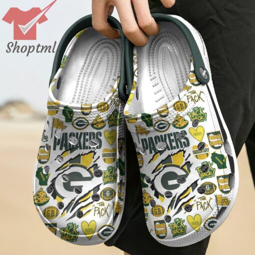 Green Bay Packers 2024 custom name crocs clogs