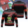 Grinch Drinks Hamm’s Beer Ugly Christmas Sweater