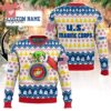 Grinch x US Navy Custom Name Ugly Christmas Sweater