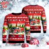 Little Ferry New Jersey Little Ferry Hook & Ladder Company No. 1 Ladder 307 Christmas Ugly Sweater