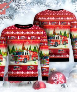 Honey Brook Fire Company Honey Brook Pennsylvania Christmas Ugly Sweater