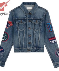 Houston Texans We Are Texans Hooded Denim Jacket