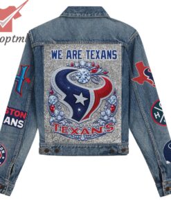 houston texans we are texans hooded denim jacket 3 VNnCc