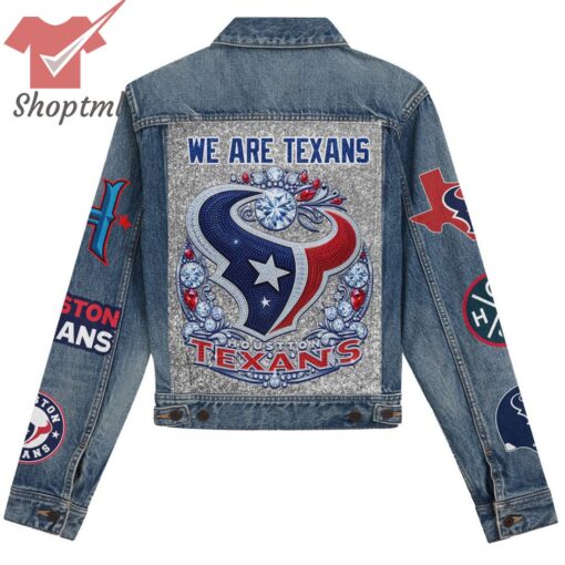 Houston Texans We Are Texans Hooded Denim Jacket