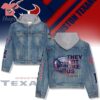 Kansas City Chiefs They Not Like Us Hooded Denim Jacket