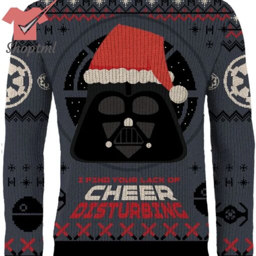 I Find Your Lack Of Cheer Disturbing Ugly Christmas Sweater