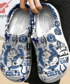 indianapolis colts 2024 custom name crocs clogs 3 HB1tJ