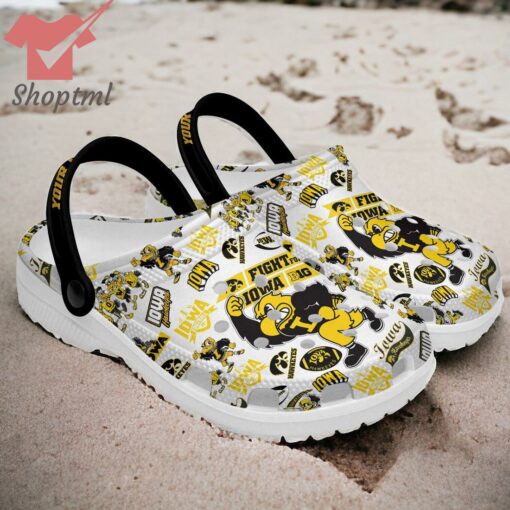 Iowa Hawkeyes 2024 Custom Name Crocs Clogs