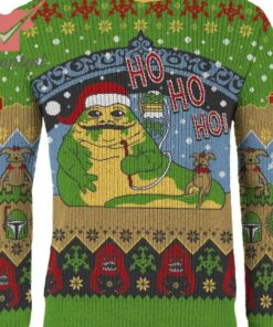 Jabba’s Jolly Ho-Ho-Holiday Ugly Christmas Sweater