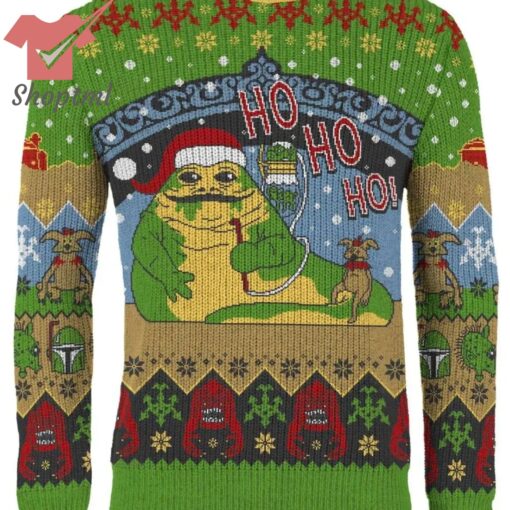 Jabba’s Jolly Ho-Ho-Holiday Ugly Christmas Sweater