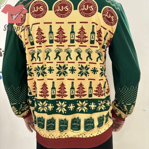 Jameson Sine Metu Irish Whiskey Ugly Christmas Sweater