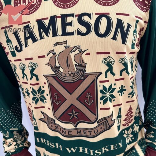 Jameson Sine Metu Irish Whiskey Ugly Christmas Sweater