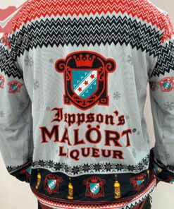 Jeppson’s Malört Liqueur Ugly Christmas Sweater