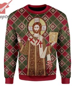 Jesus Orthodox Christianity Ugly Christmas Sweater