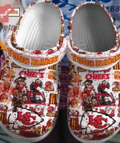 Kansas City Chiefs Can’t Stop the Chop Custom Name Crocs Clogs