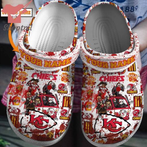 Kansas City Chiefs Can’t Stop the Chop Custom Name Crocs Clogs