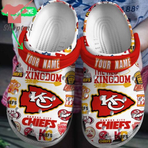 Kansas City Chiefs The Red Kingdom Custom Name Crocs Clogs