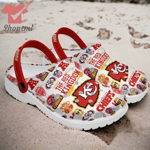 Kansas City Chiefs The Red Kingdom Custom Name Crocs Clogs