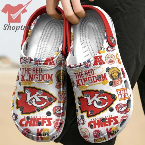 Kansas City Chiefs The Red Kingdom Custom Name Crocs Clogs