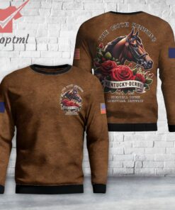 Kentucky Derby 150th Anniversary Ugly Christmas Sweater