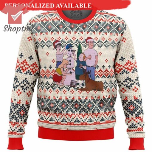 King of the Hills Ugly Christmas Sweater