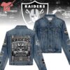 Miami Dolphins Fins Up Hooded Denim Jacket