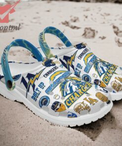 Los Angeles Chargers to the game custom name crocs clogs