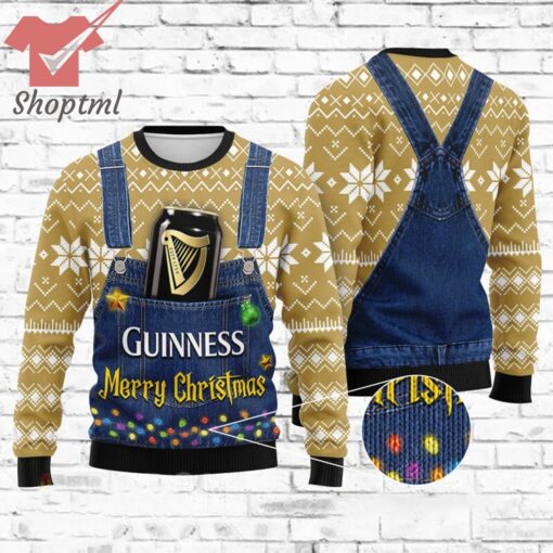 Merry Christmas Guinness Ugly Christmas Sweater